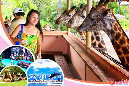 Vé tham quan Safari World Bangkok